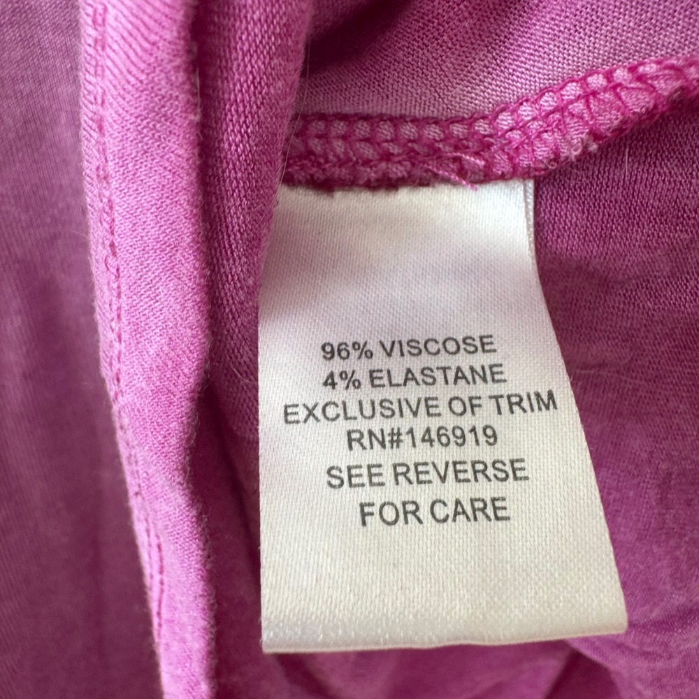 Cloud Chaser Pink Button Front Spaghetti Strap Cami Tank Top Women's Size‎ L - Picture 3 of 4
